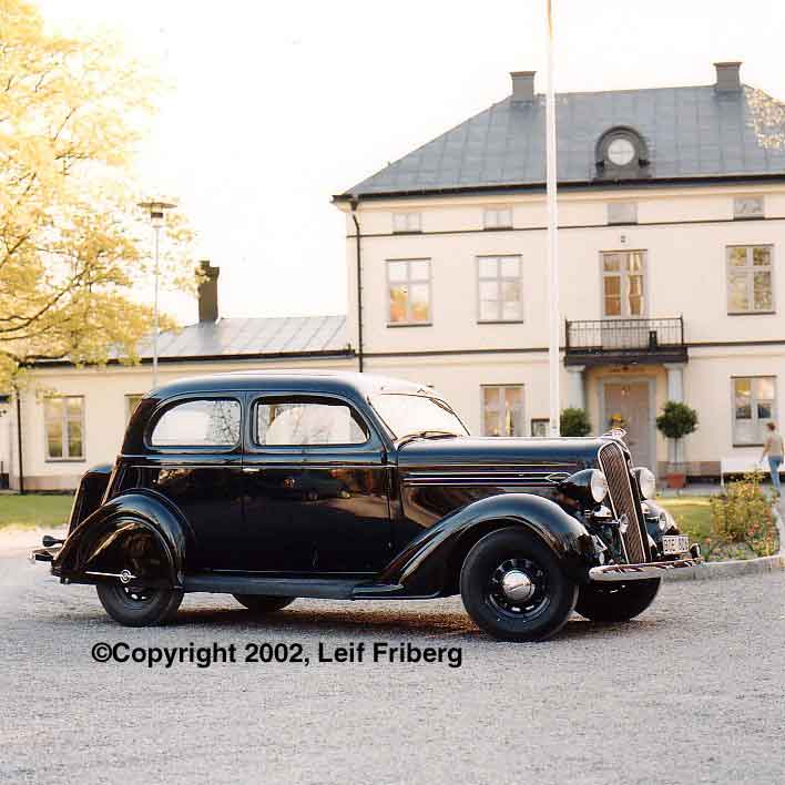 1936 Plymouth P2 touring four door sedan Photograph copyright Leif Friberg