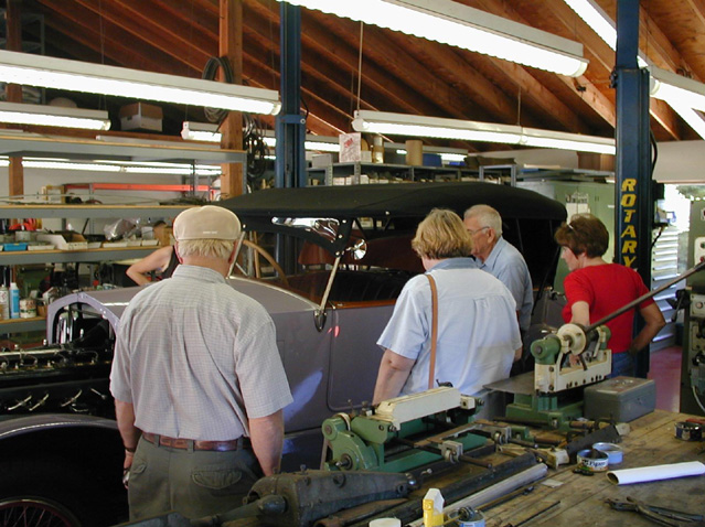 Foothill Region AACA Tour to Ed Morgan’s Shop