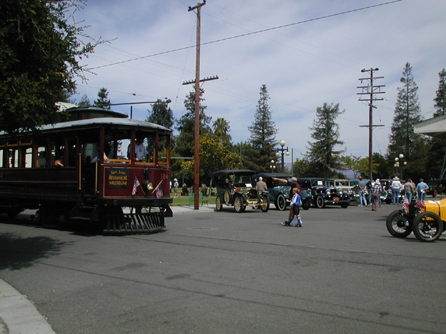 Antique Cars at the San Jose History Park