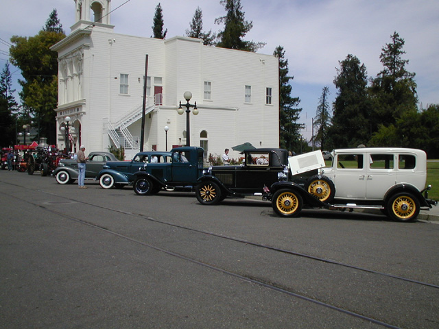 Antique Cars at the San Jose History Park