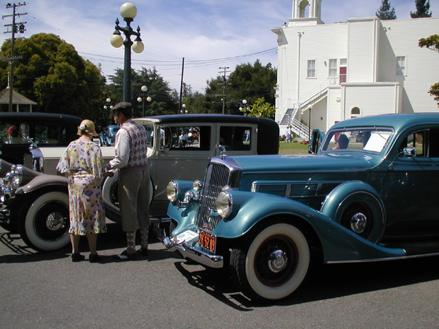 Antique Cars at the San Jose History Park