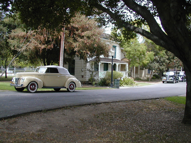 Antique Cars at the San Jose History Park