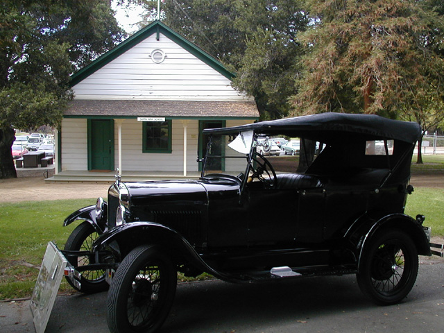 Antique Cars at the San Jose History Park