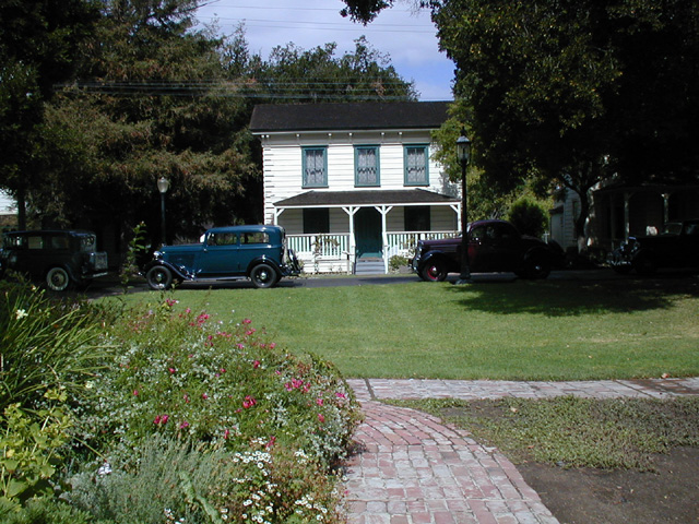 Antique Cars in San Jose History Park