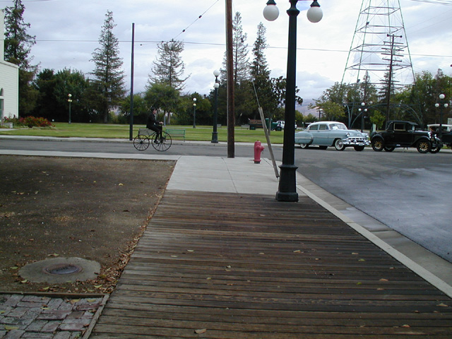 Antique Cars in San Jose History Park