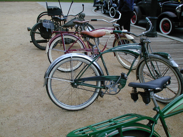 Antique Cars in San Jose History Park