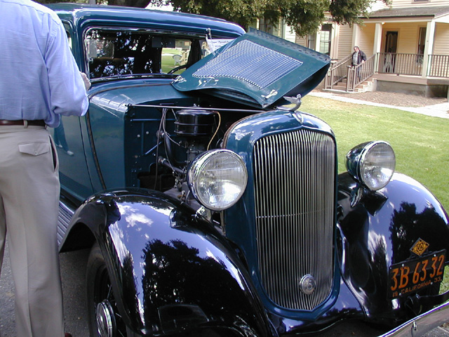 Antique Cars in San Jose History Park