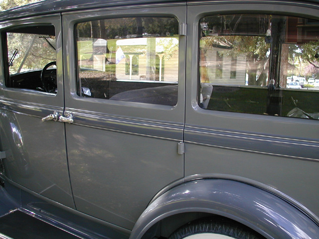 Antique Cars in San Jose History Park