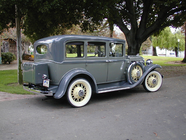 Antique Cars in San Jose History Park