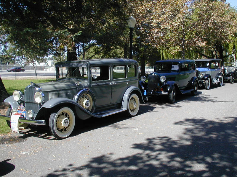 Antique Cars In History Park