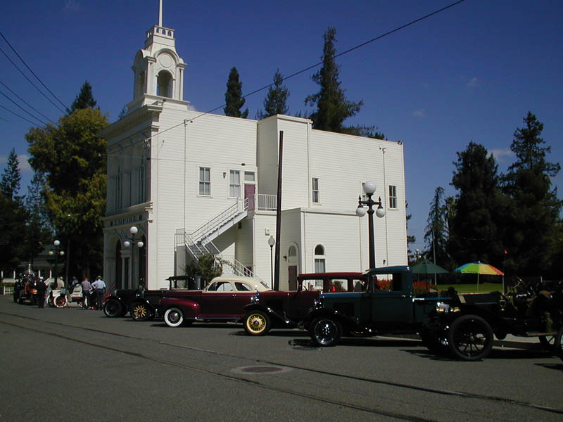 Antique Cars In History Park