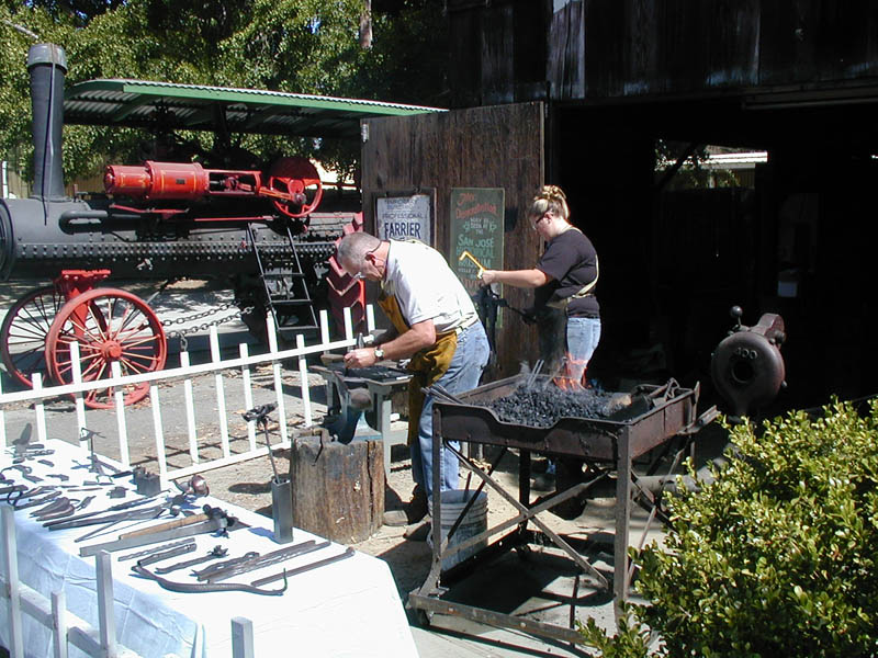 Antique Cars In History Park