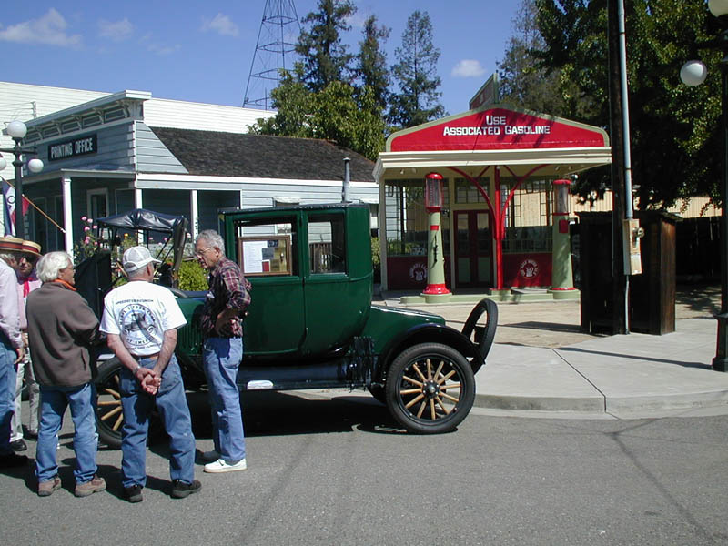 Antique Cars In History Park