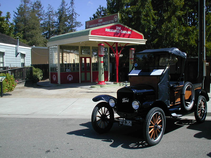 Antique Cars In History Park