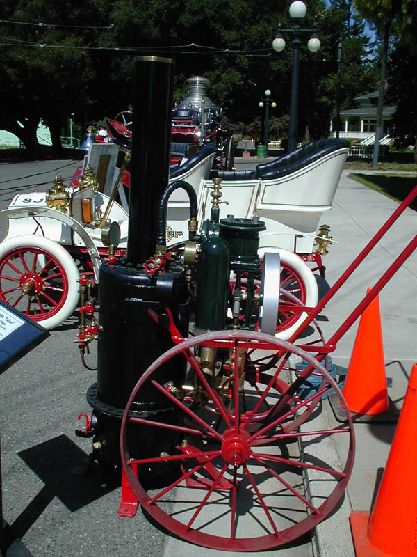 Antique Cars In History Park