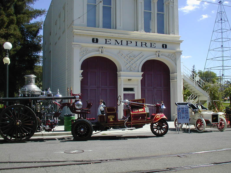 Antique Cars In History Park