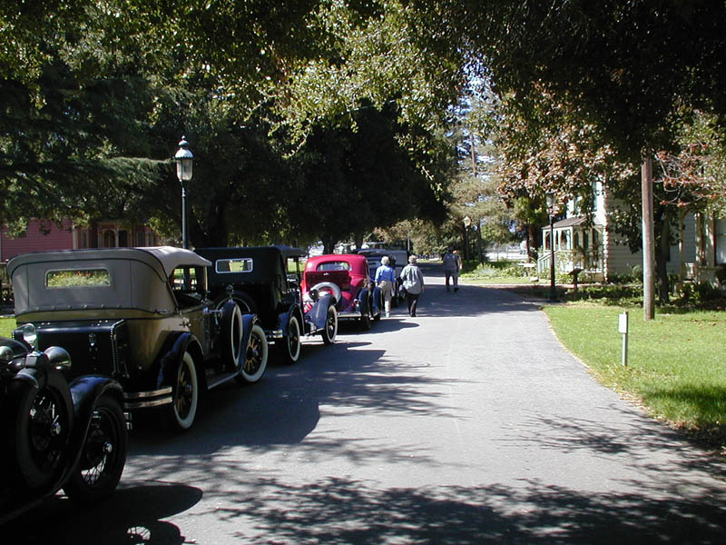 Antique Cars In History Park