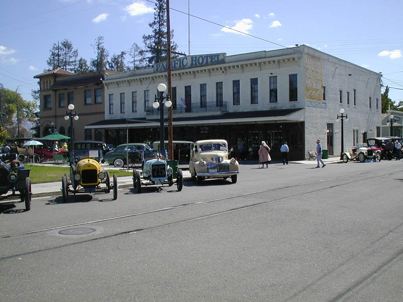 Antique Cars In History Park