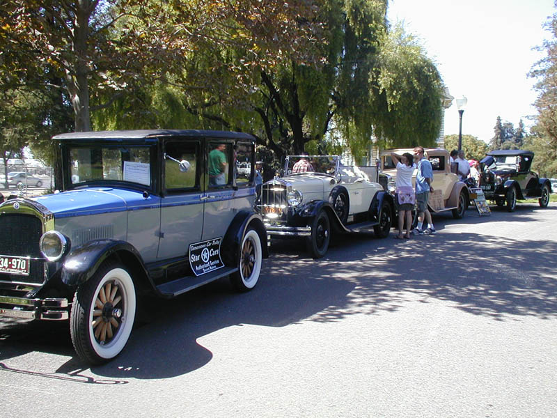 Antique Cars In History Park