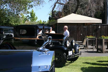 July 17, 2010 - Cars at elder care center