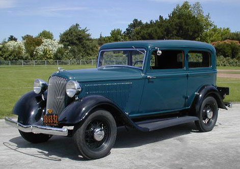 1933 PLYMOUTH Deluxe Model PD 4-door Sedan POLICE CARS  Photo 191-x